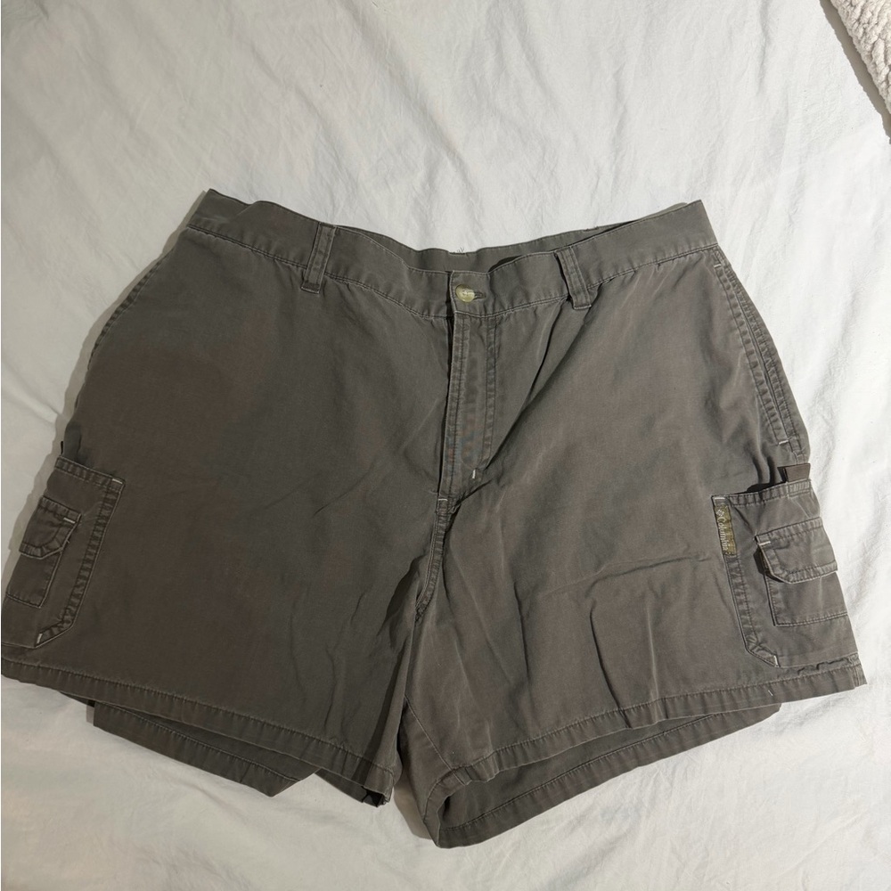 Gray Cargo Shorts - Classic Casual